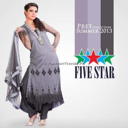 Five Star Textiles Pret Collection 2013