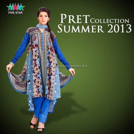 Five Star Textiles Pret Collection 2013