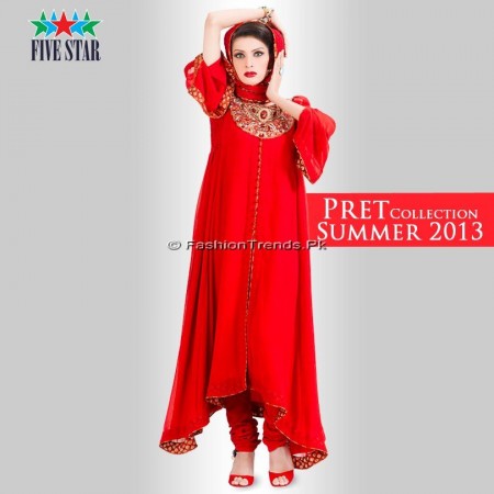 Five Star Textiles Pret Collection 2013