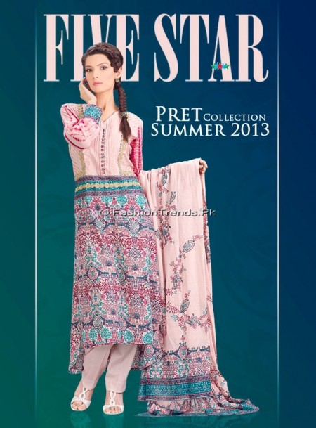 Five Star Textiles Pret Collection 2013