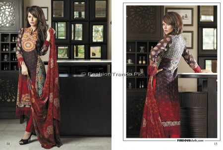 Firdous Chiffon Collection 2013 (6)