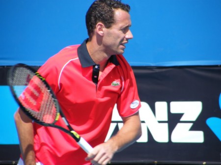 Michael Llodra Red Shirt Hot Image