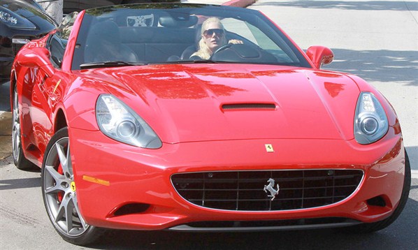 photo of Heidi Montag Porsche Cayenne GTS, Ferrari - car