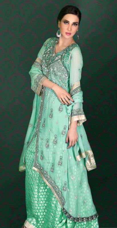 Ramsha Embroidered Women Wedding Wear New Collection 2014 Ramsha Embroidered Women Wedding Wear New Collection 2014