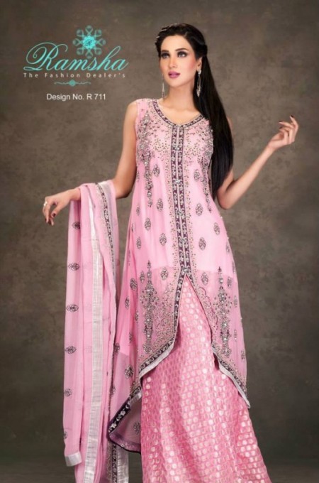 Ramsha Embroidered Women Wedding Wear New Collection 2014 Ramsha Embroidered Women Wedding Wear New Collection 2014