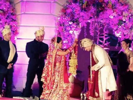 Arpita Khan & Aayush Sharma Wedding Pics Arpita Khan & Aayush Sharma Wedding Pics