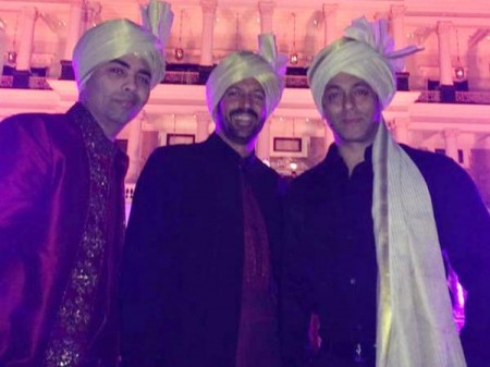 Salman Khan, Karan Johar and Javed Jahfri Pics Salman Khan, Karan Johar and Javed Jahfri Pics