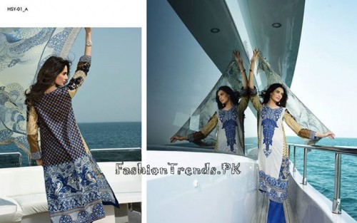 HSY Lawn Collection 2015 by Ittehad Textile (3) HSY Lawn Collection 2015 by Ittehad Textile (3)