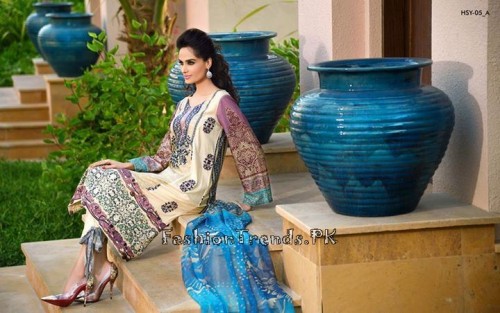 HSY Lawn Collection 2015 by Ittehad Textile (11) HSY Lawn Collection 2015 by Ittehad Textile (11)