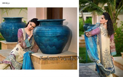 HSY Lawn Collection 2015 by Ittehad Textile (12) HSY Lawn Collection 2015 by Ittehad Textile (12)
