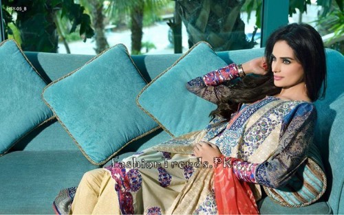 HSY Lawn Collection 2015 by Ittehad Textile (14) HSY Lawn Collection 2015 by Ittehad Textile (14)