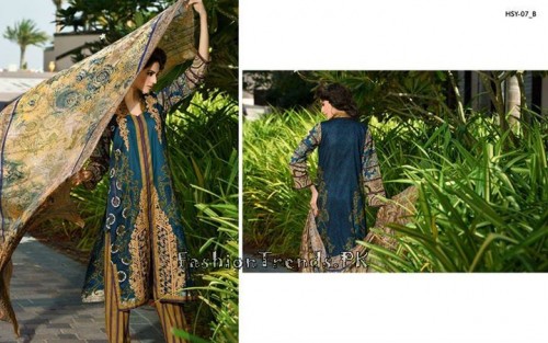 HSY Lawn Collection 2015 by Ittehad Textile (18) HSY Lawn Collection 2015 by Ittehad Textile (18)