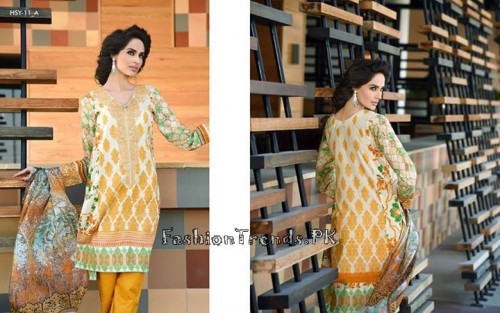 HSY Lawn Collection 2015 by Ittehad Textile (19) HSY Lawn Collection 2015 by Ittehad Textile (19)