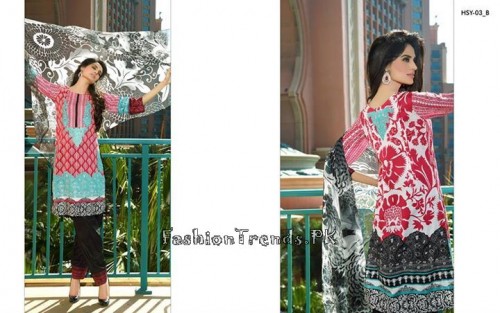 HSY Lawn Collection 2015 by Ittehad Textile (32) HSY Lawn Collection 2015 by Ittehad Textile (32)