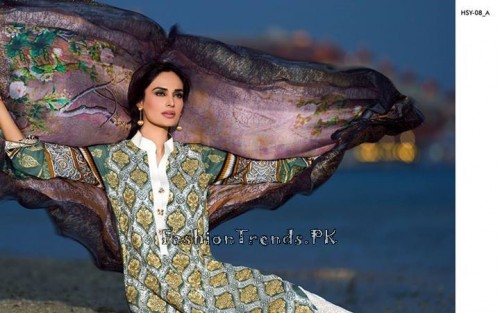 HSY Lawn Collection 2015 by Ittehad Textile (49) HSY Lawn Collection 2015 by Ittehad Textile (49)
