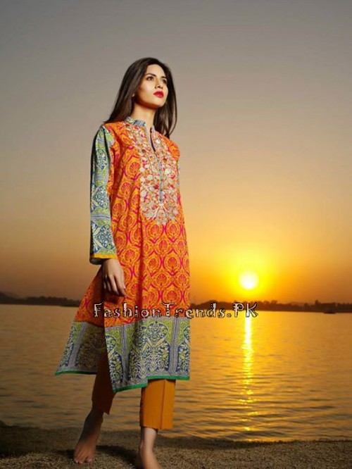 Khaadi Summer Lawn Dresses 2015 (2) Khaadi Summer Lawn Dresses 2015 (2)