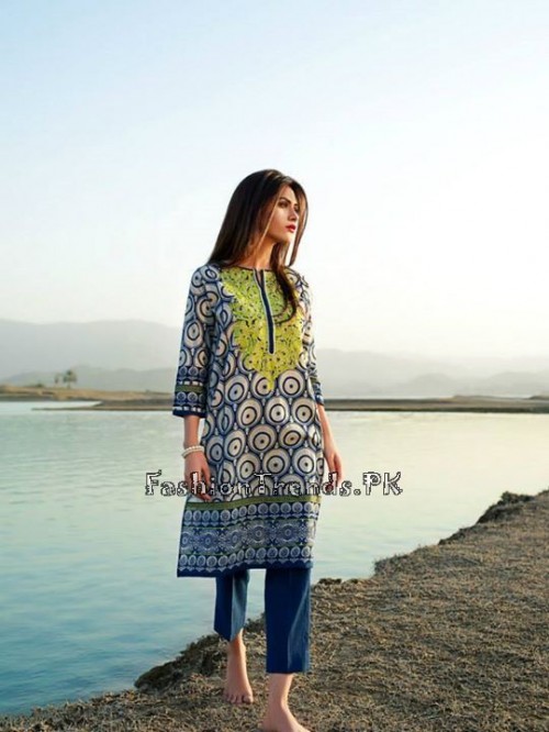 Khaadi Summer Lawn Dresses 2015 (4) Khaadi Summer Lawn Dresses 2015 (4)
