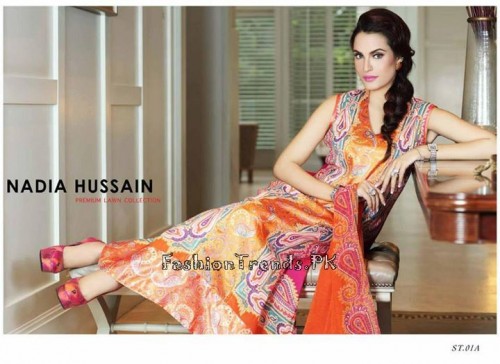 Nadia Hussain Premium Lawn Collection 2015 (3) Nadia Hussain Premium Lawn Collection 2015 (3)