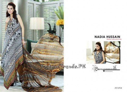 Nadia Hussain Premium Lawn Collection 2015 (10) Nadia Hussain Premium Lawn Collection 2015 (10)