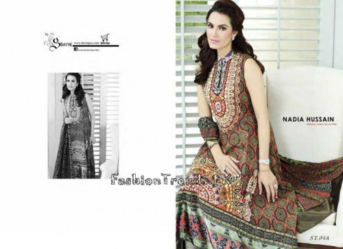 Nadia Hussain Premium Lawn Collection 2015 (13) Nadia Hussain Premium Lawn Collection 2015 (13)