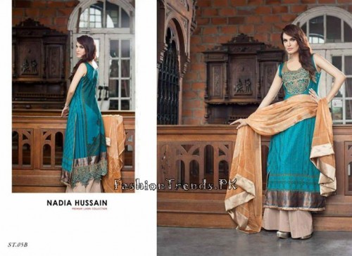 Nadia Hussain Premium Lawn Collection 2015 (17) Nadia Hussain Premium Lawn Collection 2015 (17)
