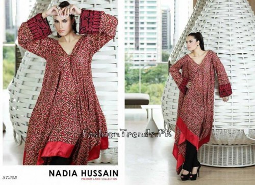 Nadia Hussain Premium Lawn Collection 2015 (24) Nadia Hussain Premium Lawn Collection 2015 (24)