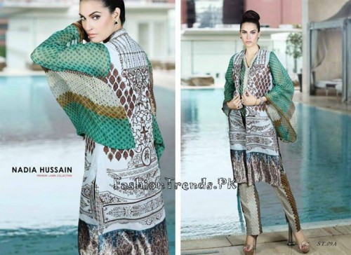 Nadia Hussain Premium Lawn Collection 2015 (26) Nadia Hussain Premium Lawn Collection 2015 (26)