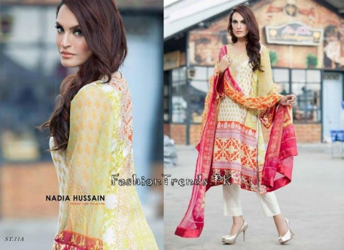 Nadia Hussain Premium Lawn Collection 2015 (31) Nadia Hussain Premium Lawn Collection 2015 (31)