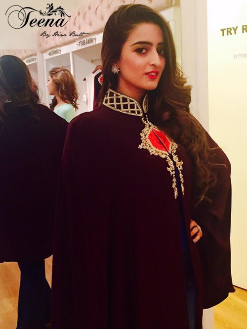 Teena By Hina Butt Winter Wedding Outfits 2015 for Girls 09 Teena By Hina Butt Winter Wedding Outfits 2015 for Girls 09