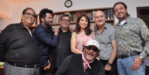 Reunion of the Team of Ram Lakhan at Subhash Ghais House 05 Reunion of the Team of Ram Lakhan at Subhash Ghais House 05