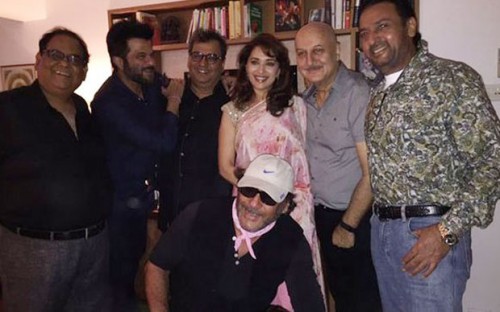 Reunion of the Team of Ram Lakhan at Subhash Ghais House 03 Reunion of the Team of Ram Lakhan at Subhash Ghais House 03
