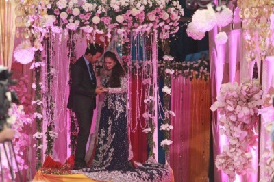 Ahmed Hassan and Nosheen Ibrahim Valima Pictures Ahmed Hassan and Nosheen Ibrahim Valima Pictures