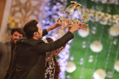 Ahmed Hassan and Nosheen Ibrahim Valima Pictures Ahmed Hassan and Nosheen Ibrahim Valima Pictures