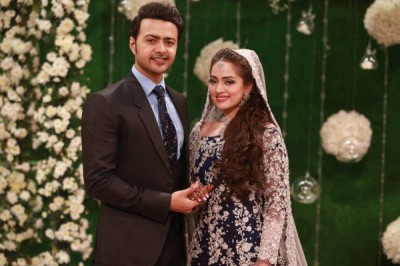 Ahmed Hassan and Nosheen Ibrahim Valima Pictures Ahmed Hassan and Nosheen Ibrahim Valima Pictures