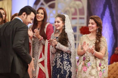 Ahmed Hassan and Nosheen Ibrahim Valima Pictures Ahmed Hassan and Nosheen Ibrahim Valima Pictures