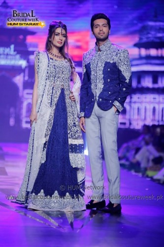 Fahad Mustafa and Iman Ali at Bridal Couture Week Fahad Mustafa and Iman Ali at Bridal Couture Week