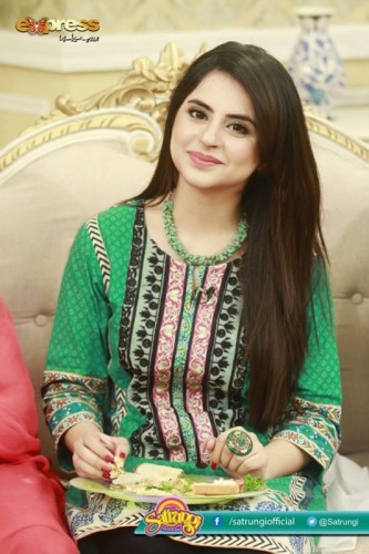 Fatima Effendi with Her Mother and Sister in Morning Show ‘Satrungi’ Fatima Effendi with Her Mother and Sister in Morning Show ‘Satrungi’