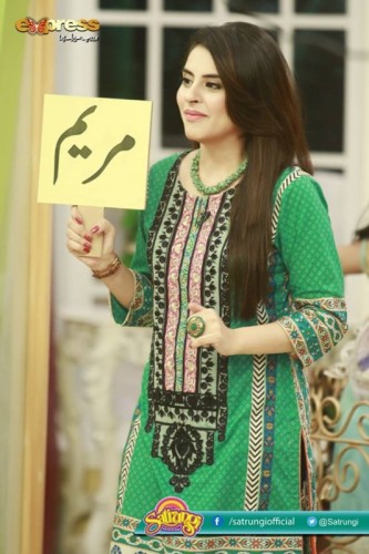 Fatima Effendi with Her Mother and Sister in Morning Show ‘Satrungi’ Fatima Effendi with Her Mother and Sister in Morning Show ‘Satrungi’