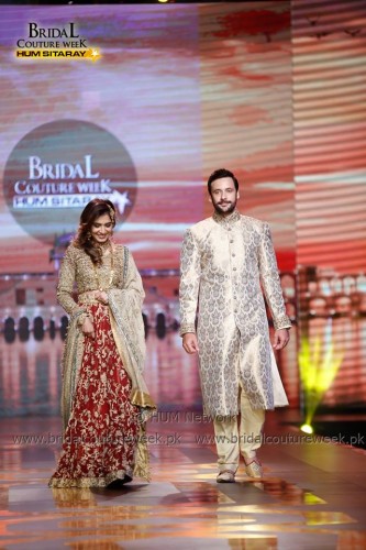 Mansha Pasha and Tipu at Bridal Couture Week Mansha Pasha and Tipu at Bridal Couture Week