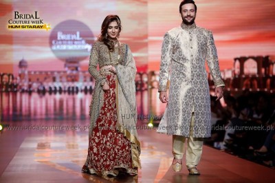 Mansha Pasha and Tipu at Bridal Couture Week Mansha Pasha and Tipu at Bridal Couture Week