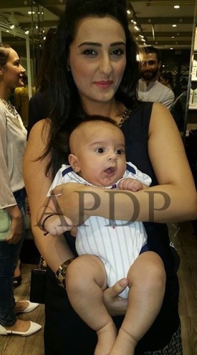 Momal Sheikh clicks with her baby boy Momal Sheikh clicks with her baby boy