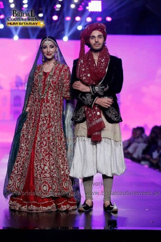 Naveen Waqar and Ahsan Khanat Bridal Couture Week Naveen Waqar and Ahsan Khanat Bridal Couture Week