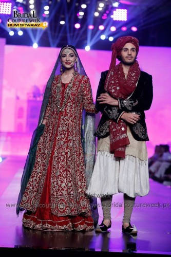 Naveen Waqar and Ahsan Khanat Bridal Couture Week Naveen Waqar and Ahsan Khanat Bridal Couture Week