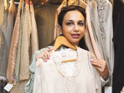 Saleha Qureshi showcases Eid collection 2016