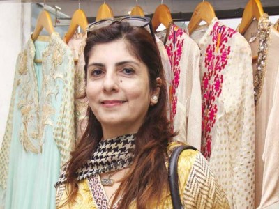 Saleha Qureshi showcases Eid collection 2016