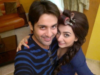 A Random Click Of Ayesha Khan and Affan Waheed