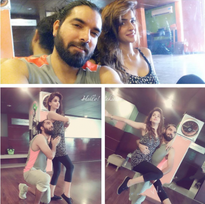 Saba Qamar With Yasir Hussain