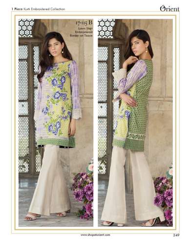Orient Textiles Kurti Series 2 Eid Collection 2017 Orient Textiles Kurti Series 2 Eid Collection 2017