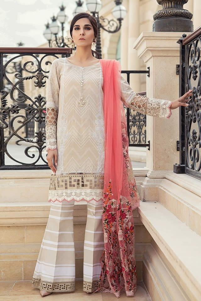 maria b frock design 2018